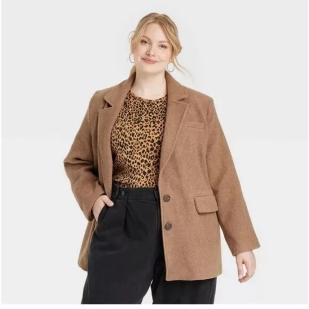 NWT Universal Thread Women's Tan‎ Blazer Coat